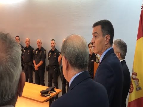 Pedro Sánchez: "Los radicales han decidido que Barcelona es su teatro de operaciones"