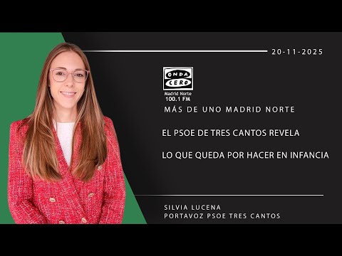 El PSOE de Tres Cantos revela lo que queda por hacer en Infancia