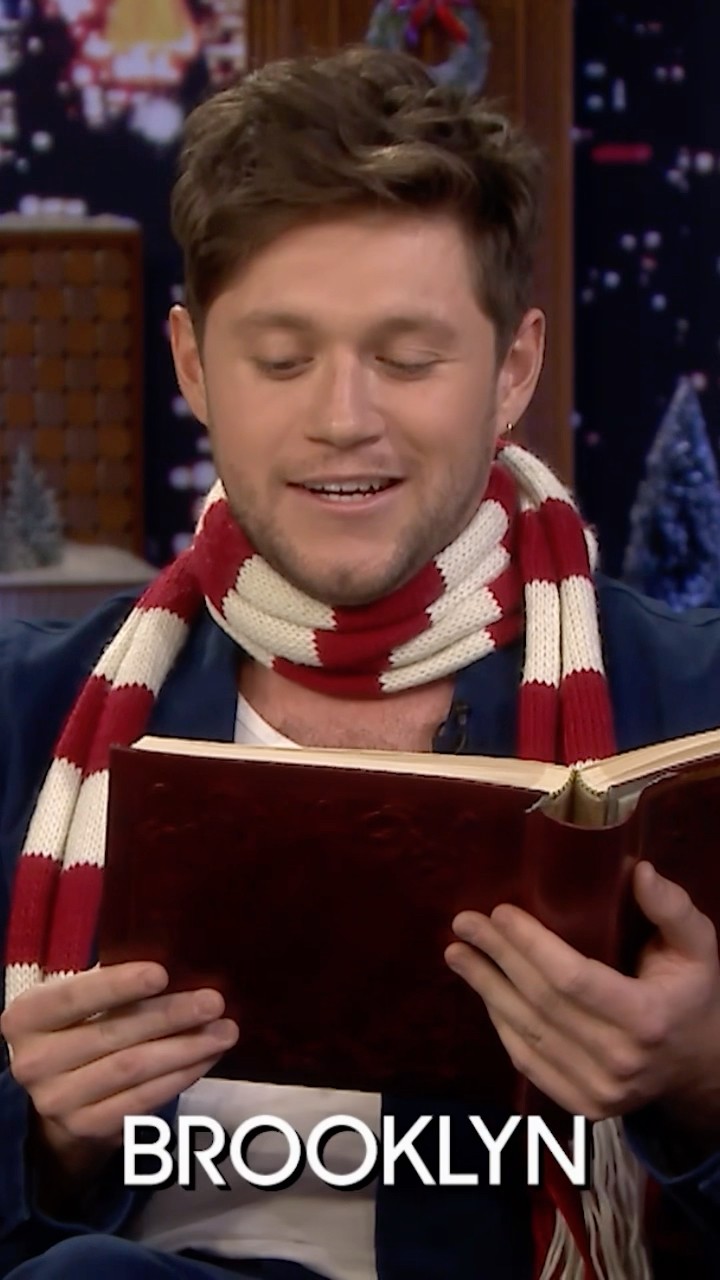 #NiallHoran reads “‘Twas the Night Before Christmas” in 7 different accents ??#FallonFlashback