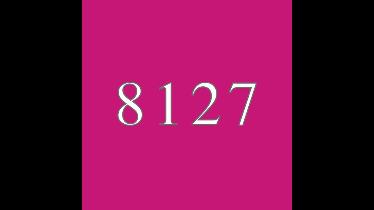 8127 - YouTube