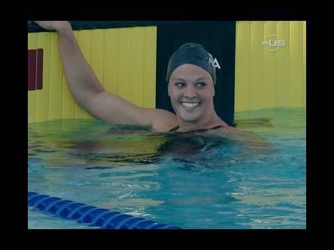 Chloe Sutton wins Pan Pac 400m Freestyle - from Un...