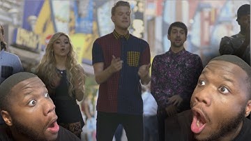 FIRST TIME REACTING TO Pentatonix - Rather Be (Clean Bandit Cover)
