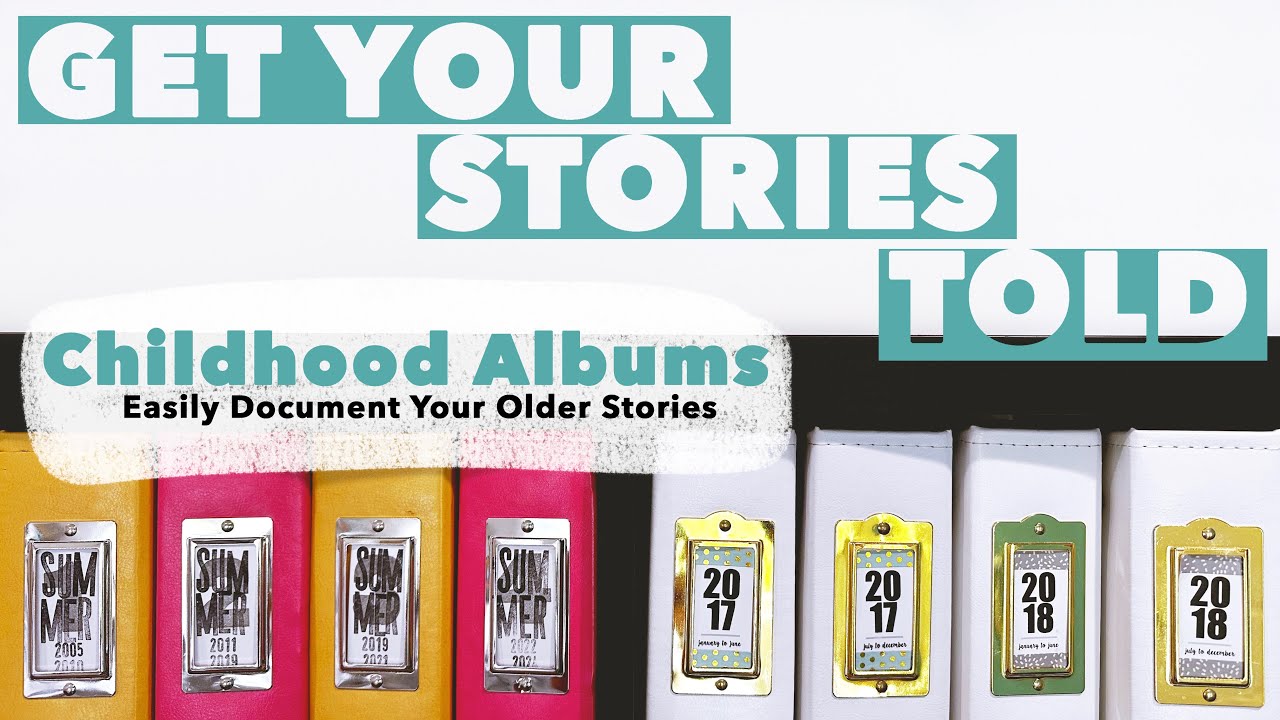 Documenting Older Stories: My Daughter's Albums