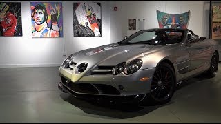 Supercars and Artwork at the Prestige Imports Performing Art Pop-up! (Zonda F, Veyron, 918 Spyder)