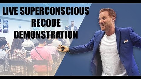 Live Super Conscious Re Codes Demonstration With Christopher M Duncan