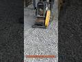 Plate Compactor in Action | Fast Gravel Base Compaction for Construction Projects