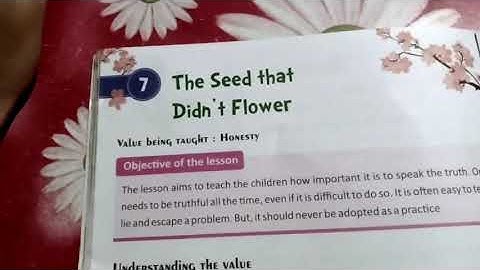 Moral Science: The Seed That Didn