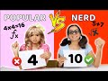 DESAFIO DA MATEMÁTICA NA ESCOLA!! Criança Nerd VS POPULAR!!