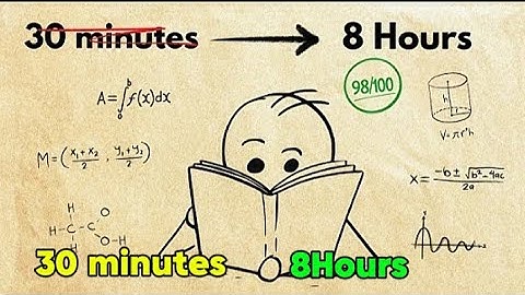 How to Study LONG HOURS Without Getting Distracted