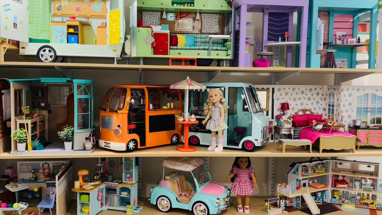 Специальное решение для хранения кукол ~ Наши 12-футовые стеллажи