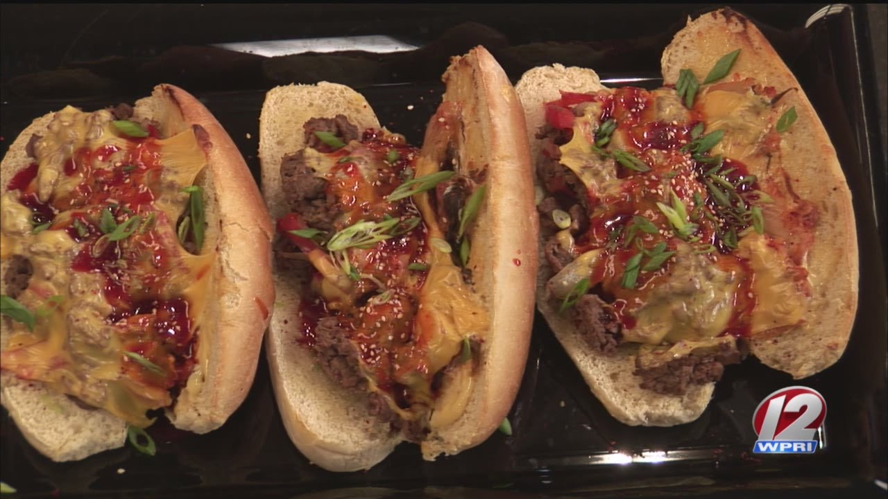 In the Kitchen Korean Cheese Steaks YouTube