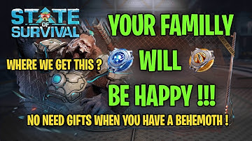 STATE OF SURVIVAL: HOW TO GET THE NEW BEHEMOTH SKILLS ? HERE IS THE SOLUTION ! AWAKENING SKILLS