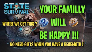 STATE OF SURVIVAL: HOW TO GET THE NEW BEHEMOTH SKILLS ? HERE IS THE SOLUTION ! AWAKENING SKILLS