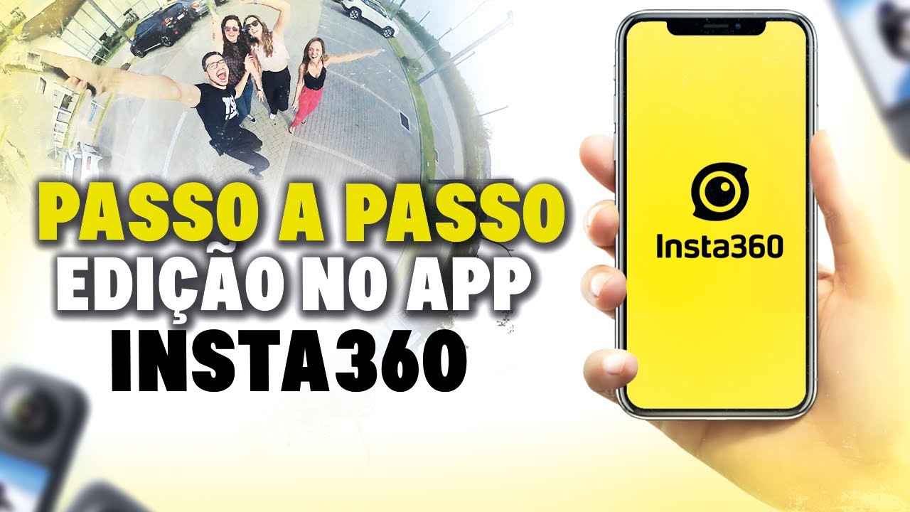PASSO A PASSO I Como editar video no APLICATIVO INSTA360