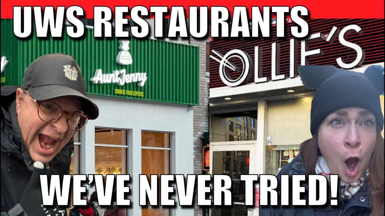 Testing out UWS Restaurants! 🍱 Date Night 