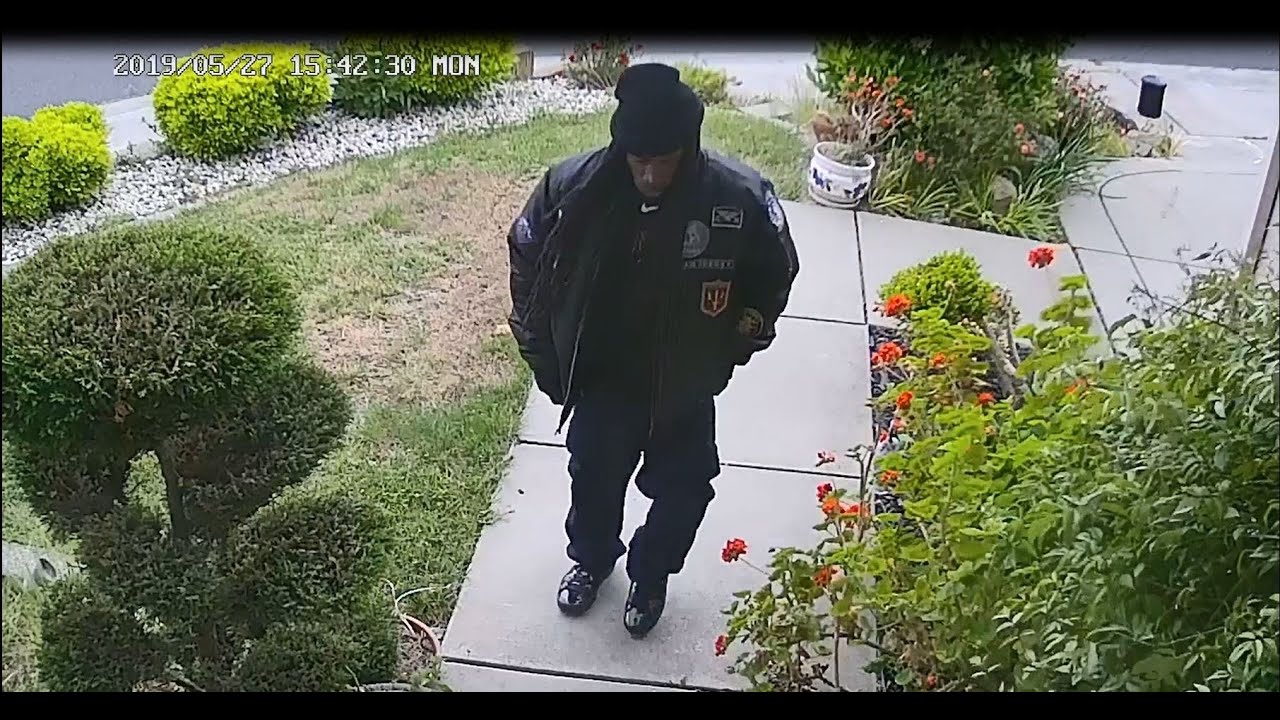 Castro Valley Mail Theft Caught on Camera - YouTube