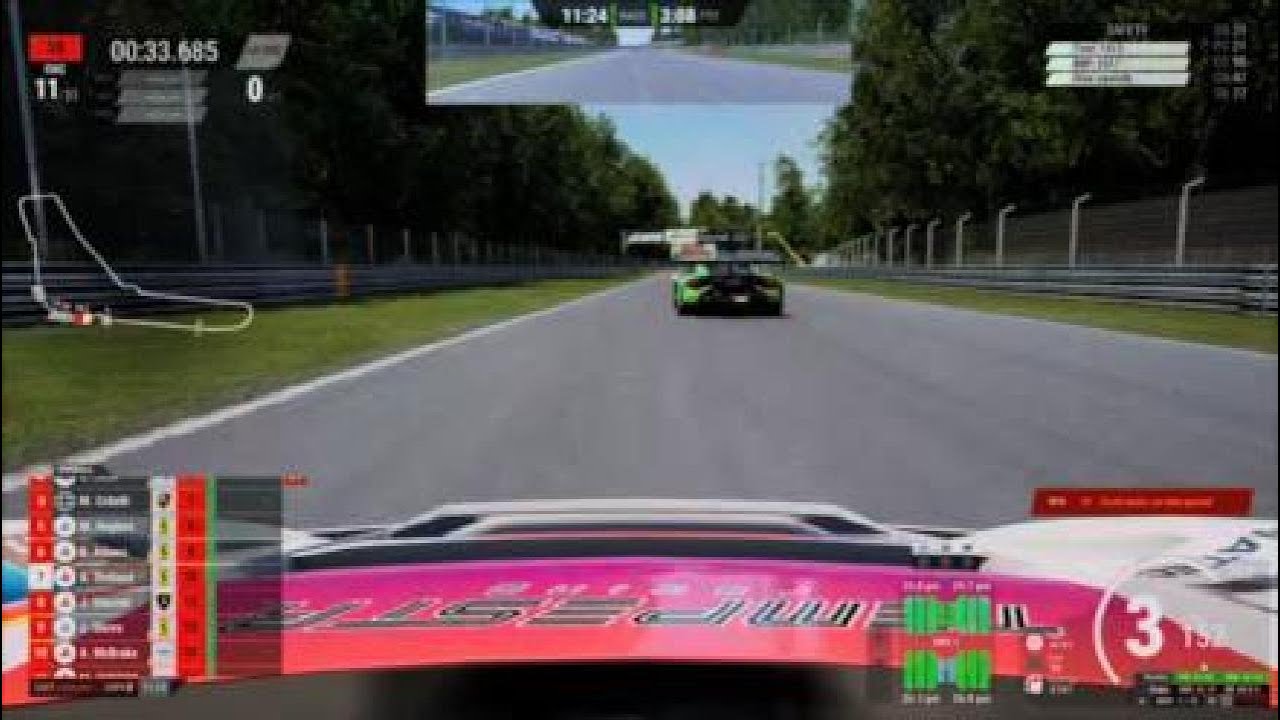 My first SimGrid Season race on ACC - PS5