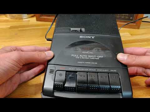 Quick test of a thrift shop Sony TCM-939 - YouTube