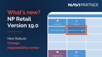 New Feature of NP Retail: Change Responsibility Center