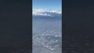 Ingreso área metropolitana 🇨🇱 #santiagodechile #santiago #cordilleradelosandes #chile #vuelo