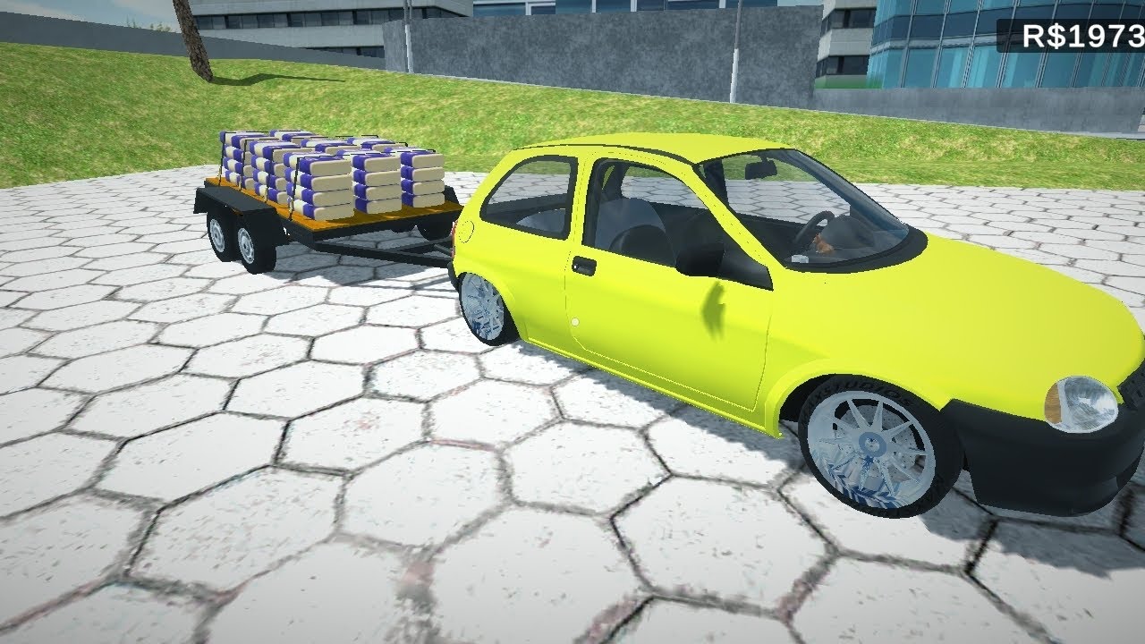 Elite brasil tuning - fazendo fretes com o corsa na carretinha