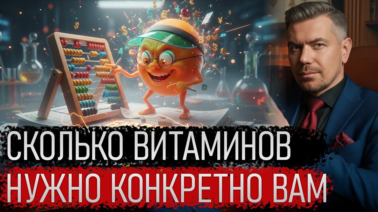 ВИТАМИНЫ - КАК РАССЧИТАТЬ ПЕРСОНАЛЬНЫЕ НЕОБХОДИМЫЕ ДОЗЫ #здоровье  #медицина