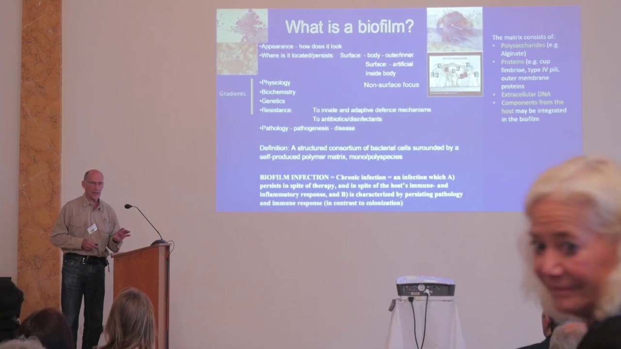 Biofilms: in vitro and in vivo evidence of crypto-infections - Prof. Niels Hoiby
