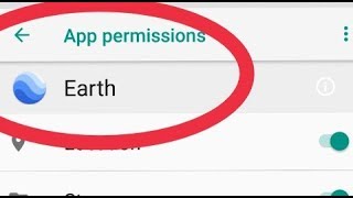 Fix Google Earth Problem Solve || Permission Allow Google Earth app in Xiaomi Redmi Note 5 Pro