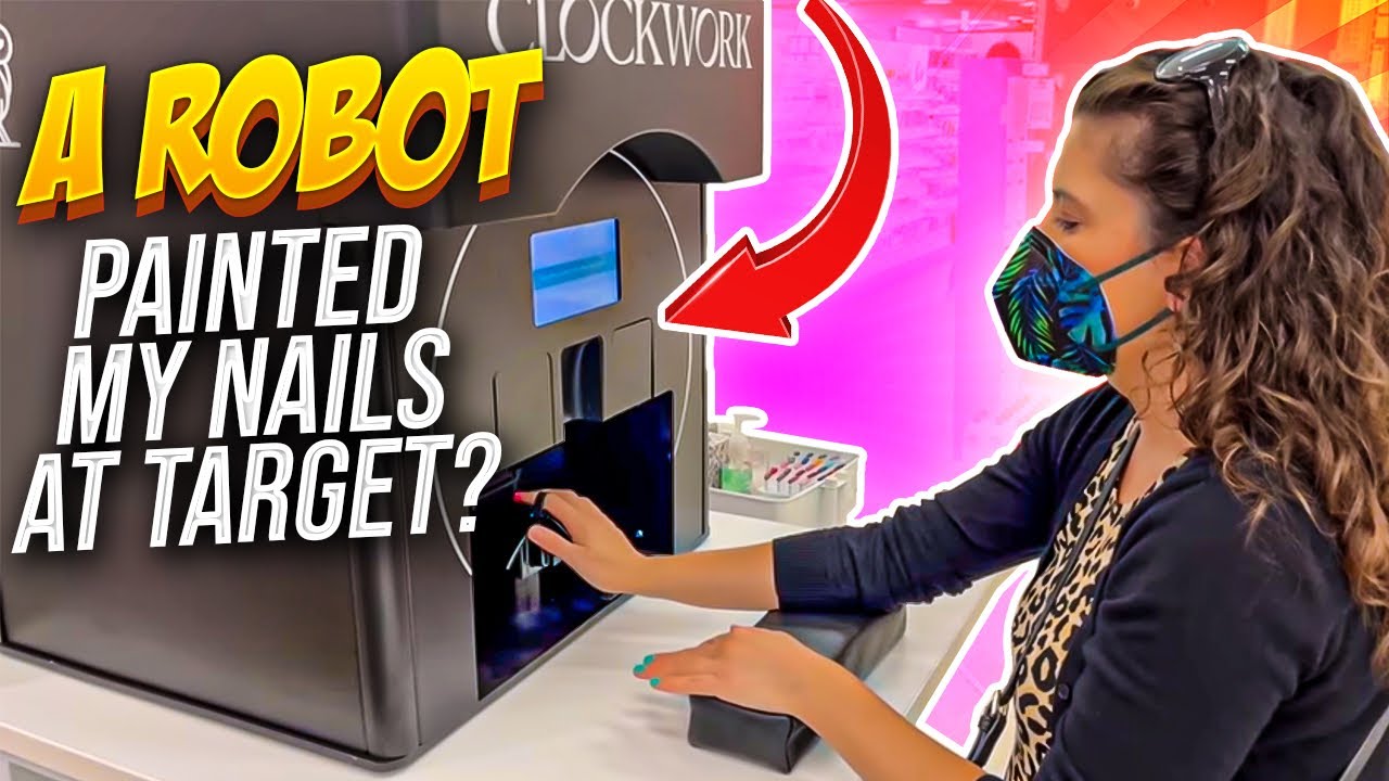 Testing the Nail Art Printing Robot, Robots are truly taking over are  we mad or glad?, By Simply Nailogical