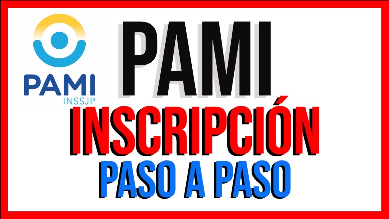 COMO AFILIARSE AL PAMI por internet - PASO A PASO - Facil y rapido