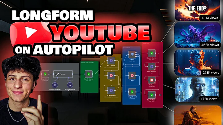 This AI Agent Makes Longform YouTube Videos Hourly | No Code n8n Tutorial⚙️🤖