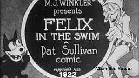 Felix The Cat In The Swim - 1922