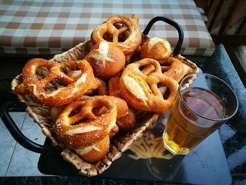 ბრეცელები და ლაუგენბროთხენები 🥨 (Brezel und Laugenbroetchen) 🥨
