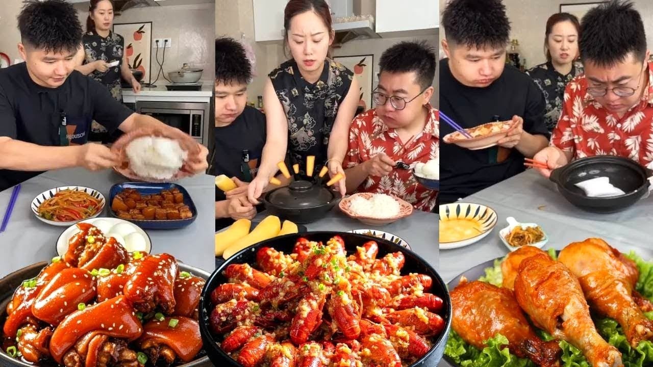 Người anh trai keo kiệt đã ăn trộm hết thịt lợn kho.