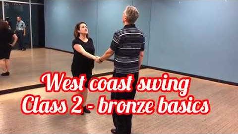 West coast swing bronze - class 2  sugar push, right and left side passes, whip