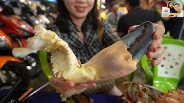 Tạm xa Sài Gòn ra Bắc Giang Ăn Cua Champagne Khổng lồ Cua Biển Cà Mau khổng lồ ở Quán 54 Tân Sơn Nhì