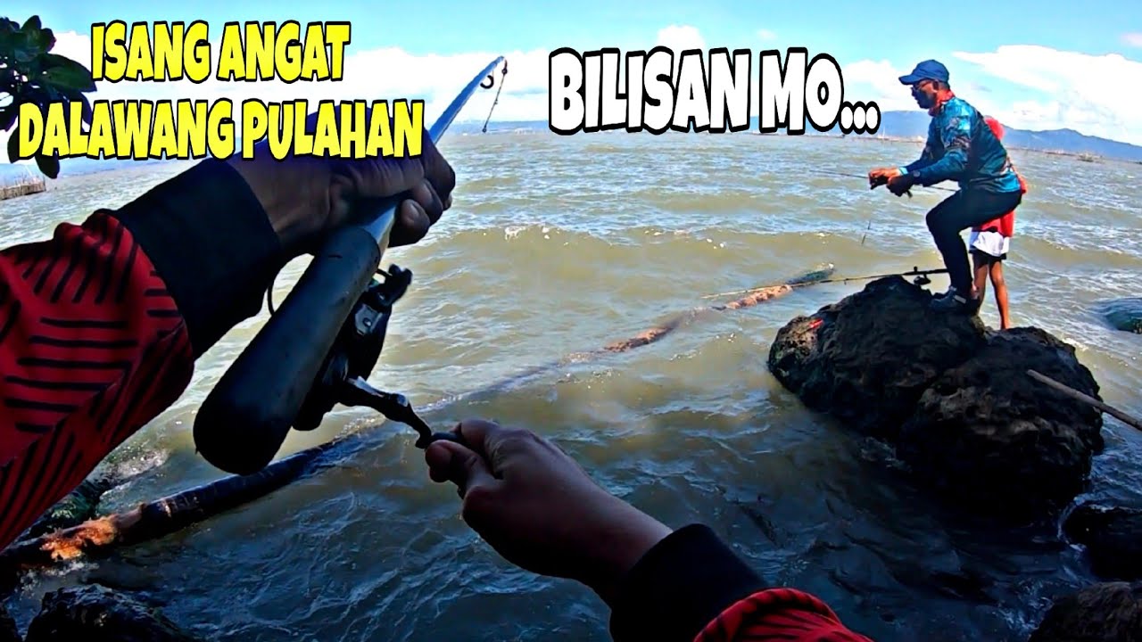 NAKAKAGULAT ISANG BIGWAS DALAWANG PULAHAN  CATCH AND COOK