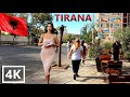 Tirana walk  albania 2023  virtual walking tour  original sounds  no comment  asmr