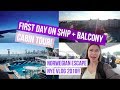 NORWEGIAN ESCAPE CRUISE VLOG! | Day 1 (New Years)