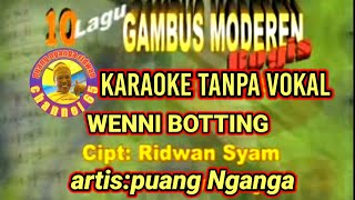 karaoke wenni botting gambus bugis tanpa vokal puang nganga