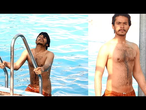 Daily village routine life | swimming pool village boys | village swimming #swimming