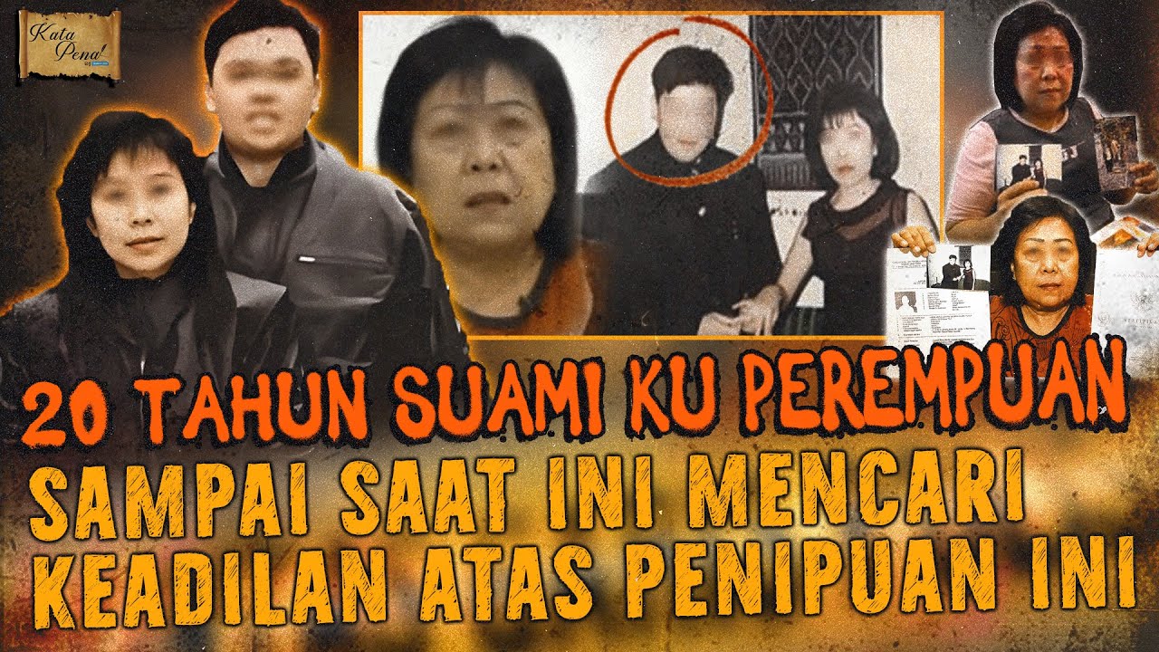 20 TAHUN MENIKAH TERNYATA SUAMI KU SEORANG PEREMPUAN ! SAMPAI SAAT INI MENCARI KEADILAN