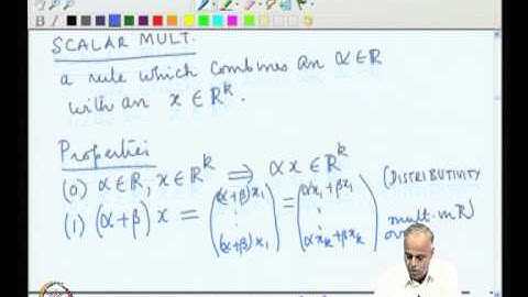 Vector Spaces Part 1