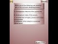 Dr. Nidhi Darbari/Which one of the following is an essential part of the curricular designing