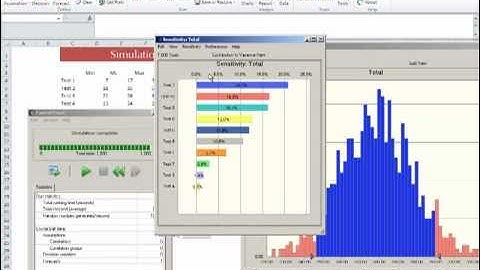 Excel simulation Show-Down (Part 1) - Crystal Ball Additive Model Tutorial