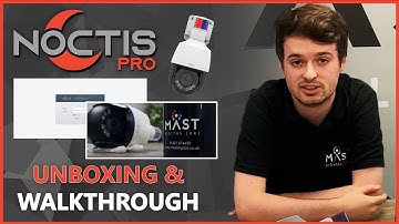 Noctis Pro Mini Active Deterrence PTZ Unboxing & Walkthrough [Strobe + Siren + Tracking]