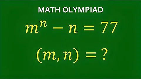 A Very Nice Math Olympiad Problem | Solve for m and n | You Need To Know This Trick | Algebra