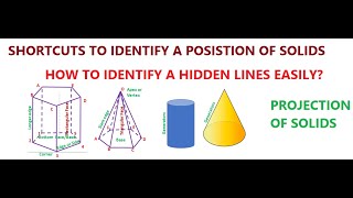 Projection of Solids Shortcuts and Posistion Identification in Tamil