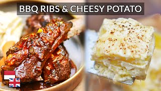Resep Barbecue BBQ Ribs & Cheesy Potato [Bahan Lokal, Kualitas Restoran] screenshot 4