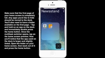 How to hide apps with iOS 7 Beta 3 [iOS 7 Glitch]
